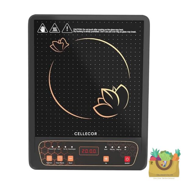 CELLECOR ICT01CE 2000 Watts Induction Cooktop