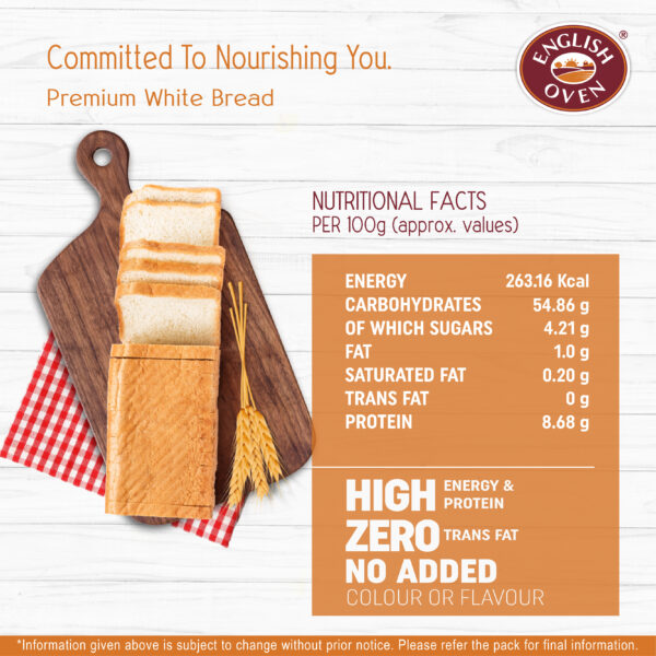 English Oven Daily Milk Bread (600g)