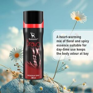 Ramsons - BRAVO Deodorant Spray |200 ML | Body Perfume For Men